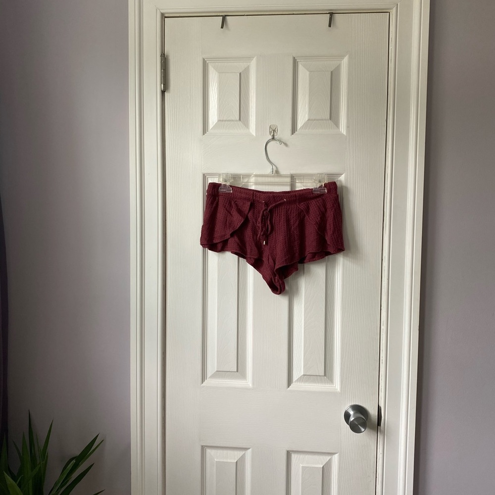 Me to We Waffle Shorts Red Size S